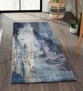 Pop Abstract Runner Blue