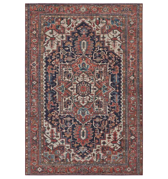Pop Classical Carpet Cream and Rust