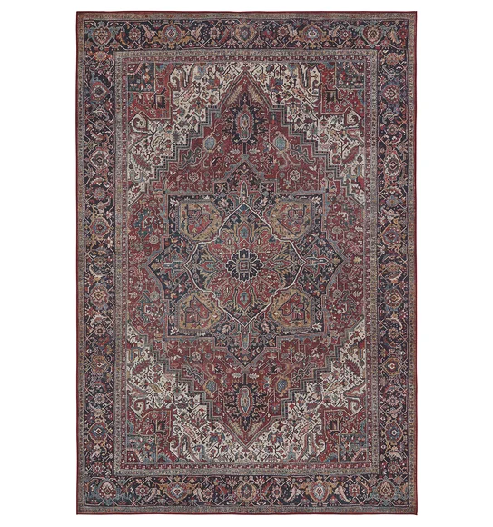 Pop Classical Carpet Rust and Cream