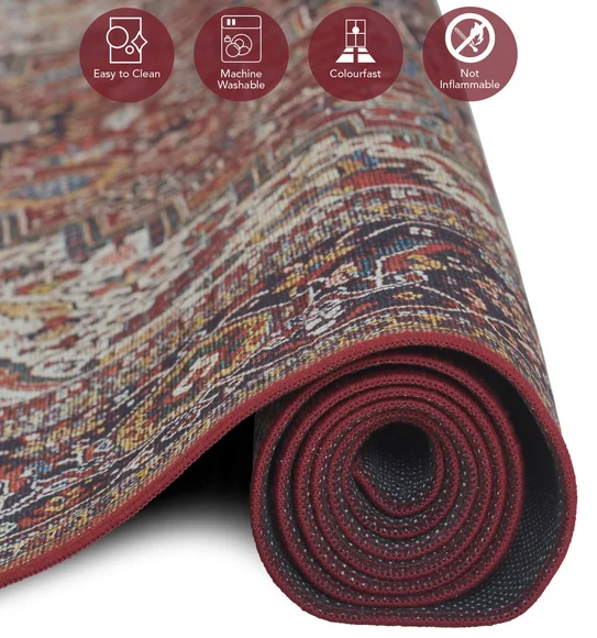 Pop Classical Carpet Rust and Cream