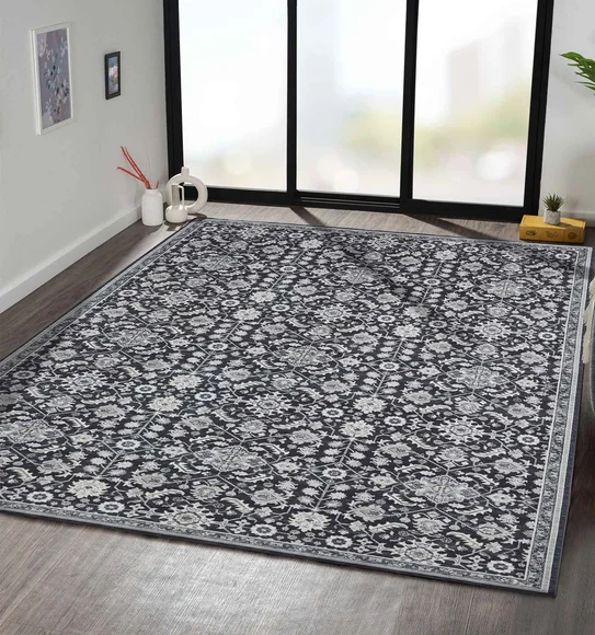 Pop Classical Carpet Charcoal