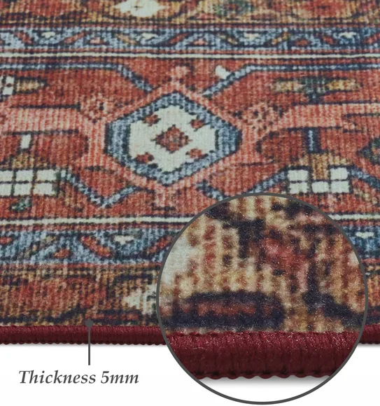 Pop Classical Carpet Cream and Rust