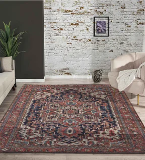Pop Classical Carpet Cream and Rust