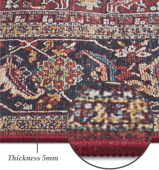 Pop Classical Carpet Rust and Cream