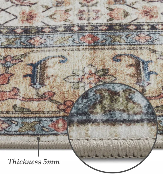 Pop Classical Carpet Beige and Cream