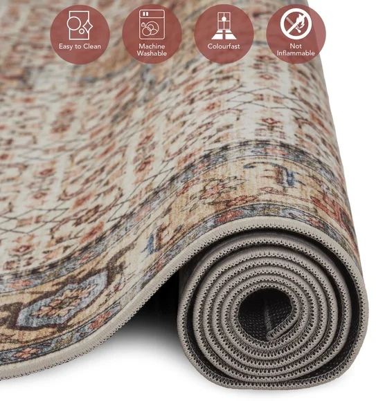 Pop Classical Carpet Beige and Cream