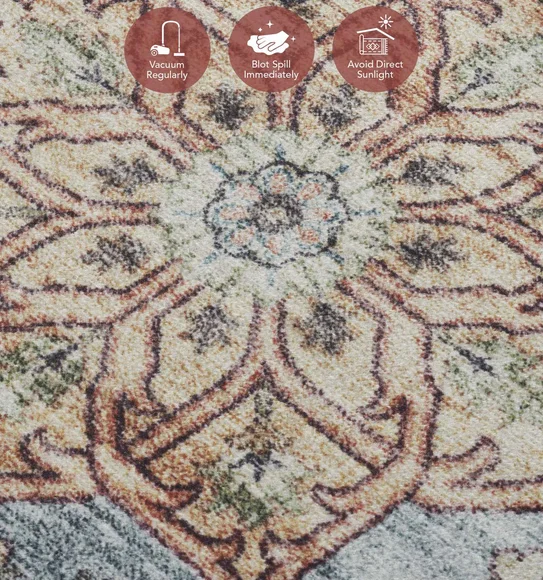 Pop Classical Carpet Beige and Cream