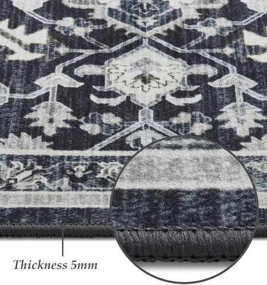 Pop Classical Carpet Charcoal
