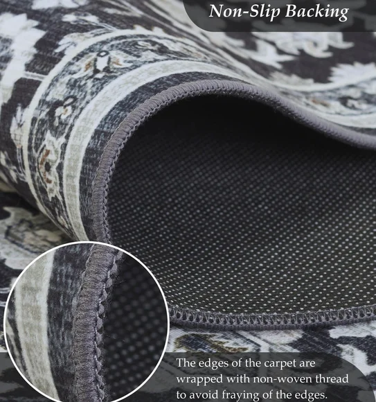Pop Classical Carpet Charcoal