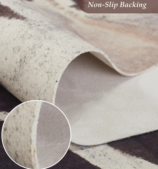 Hides Abstract Carpet Charcoal