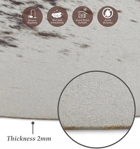 Hides Abstract Carpet Cream