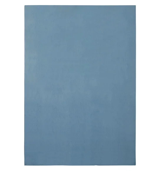 New Oslo Rabit Fur Carpet Blue
