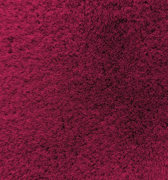 New Oslo Rabit Fur Carpet Wine