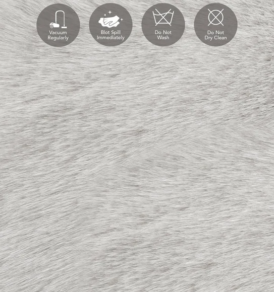 Hudson Shaggy Runner Cream
