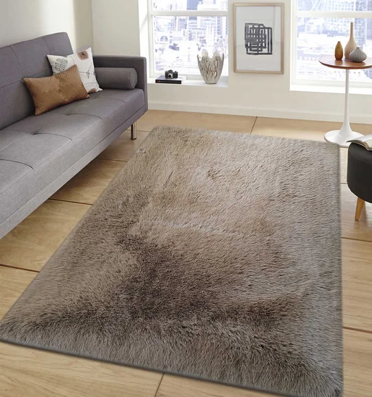 Hudson Shaggy Carpet Brown