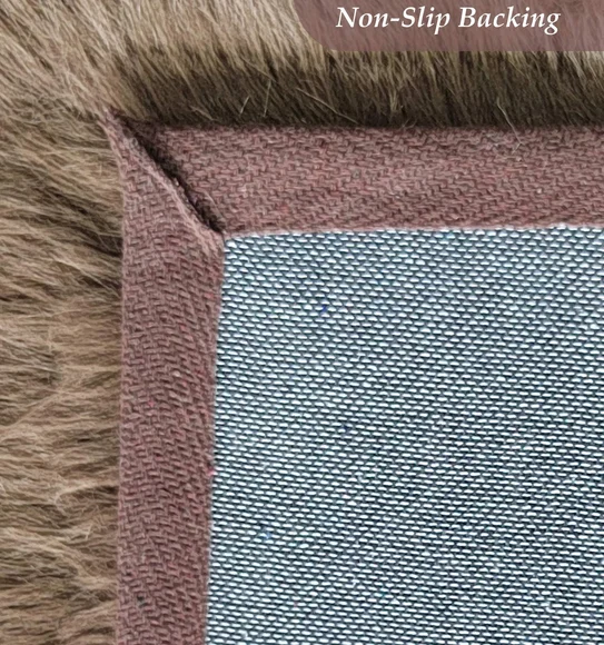Hudson Shaggy Carpet Brown