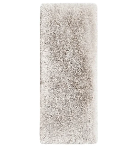 Fiona Solid Bedside Runner Cream