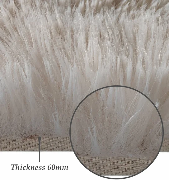 Fiona Solid Machine Made Carpet Cream
