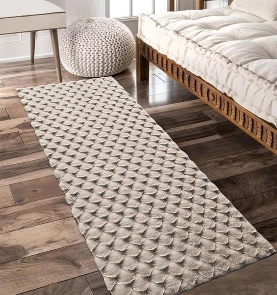 Muffin Solid Runner Light Beige