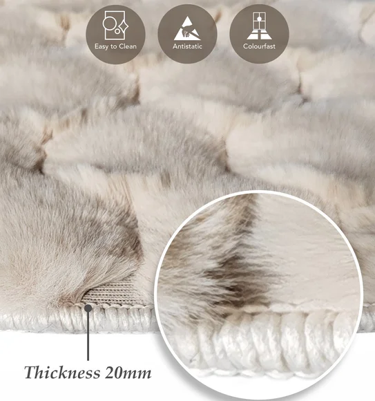 Muffin Solid Runner Light Beige