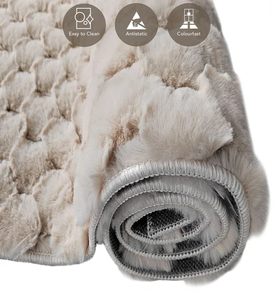 Muffin Solid Carpet Light Beige