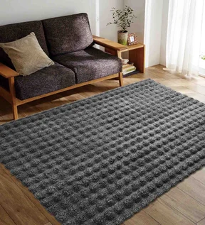 Blaze Solid Carpet Charcoal