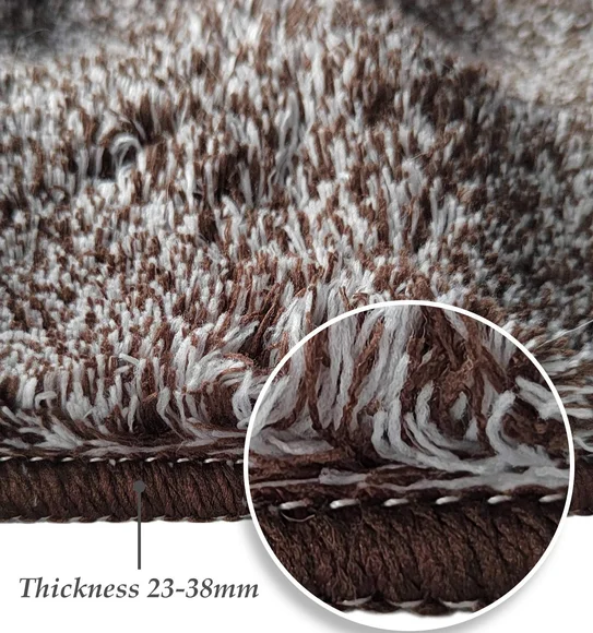 Blaze Solid Carpet Brown