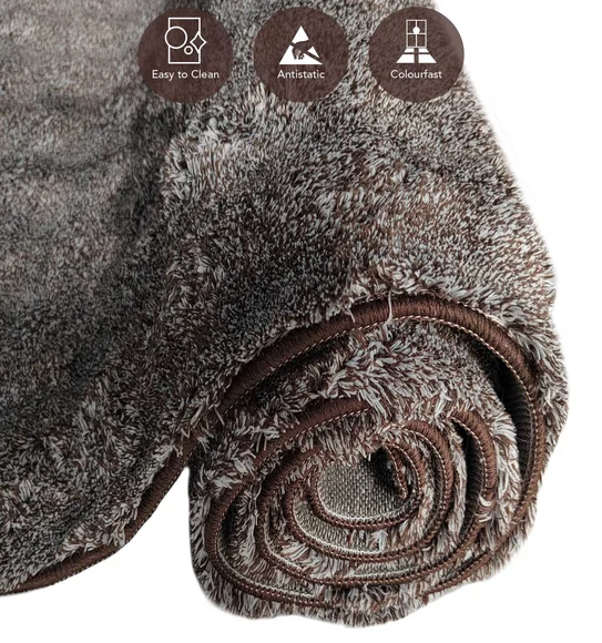Blaze Solid Carpet Brown