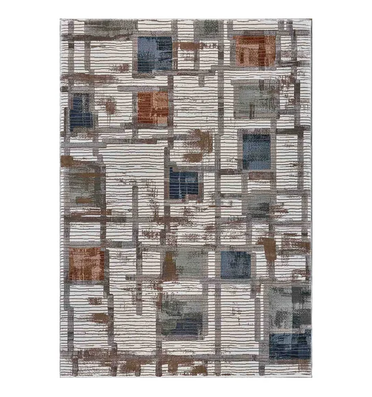 Alan Polypropylene Abstract Carpet Multi
