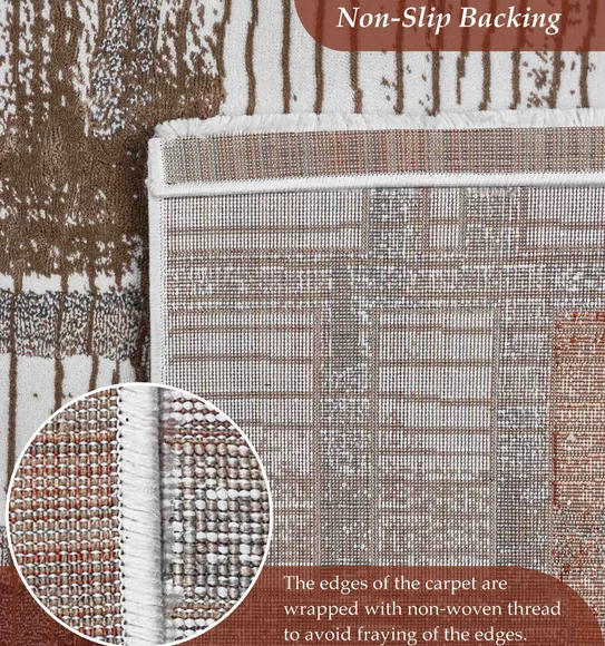 Alan Polypropylene Abstract Carpet Multi
