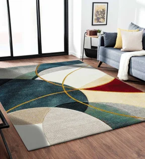 Diamond Machine Made Carpet Multi