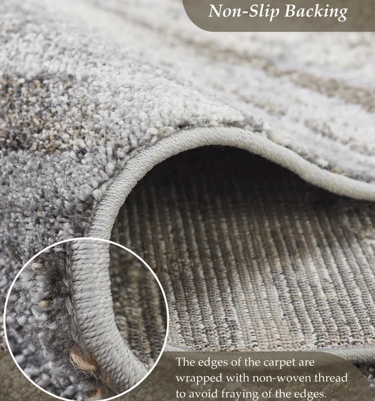 Ibiza Abstract Carpet Grey