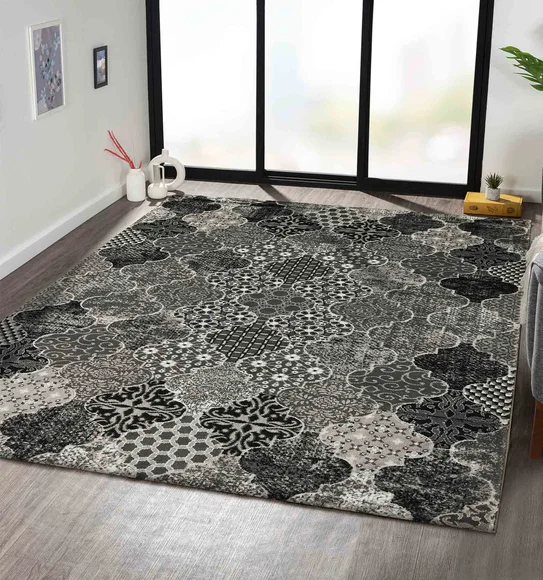Genious Machine Made Carpet Grey