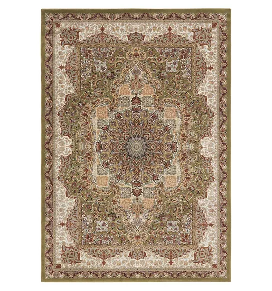 Hayat Machine Made Carpet Green