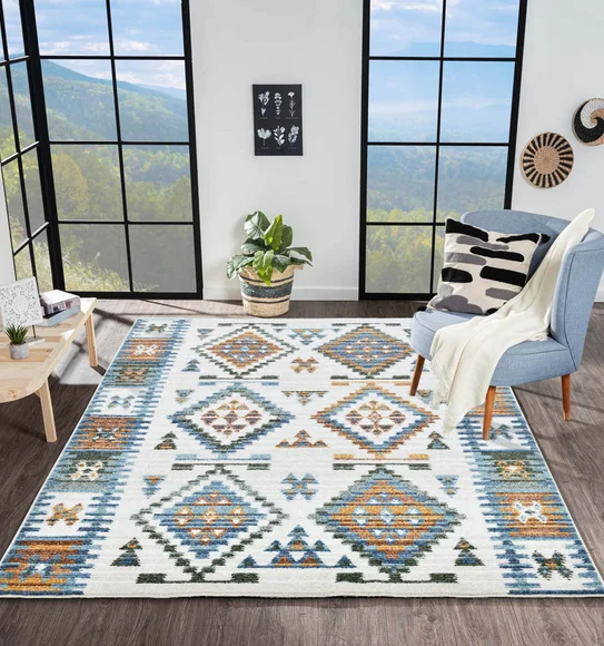 Nepal Neo Classical Machine Made Carpet Multi