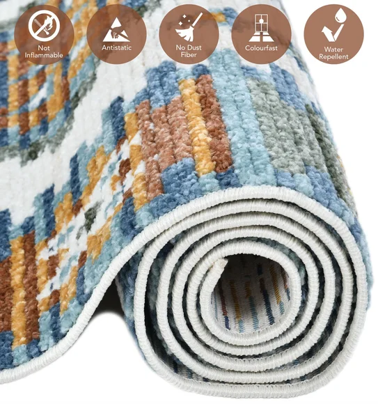 Nepal Neo Classical Machine Made Carpet Multi