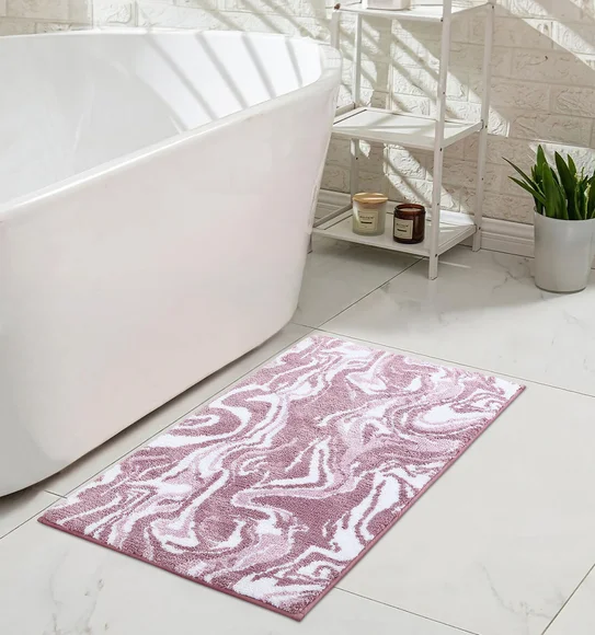 Onyx Anti-skid Super Soft Bath Mat Mouve