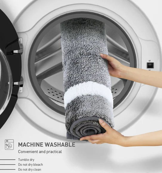 Florence Quick Dry Super soft Bath Mat Grey