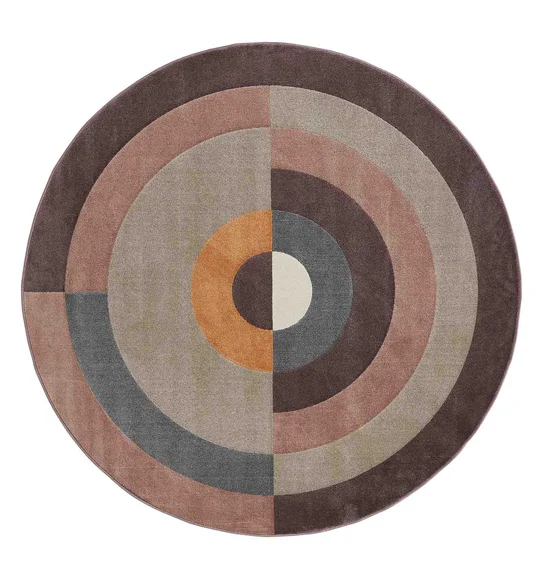 Milano Round Shaped Carpet Multi