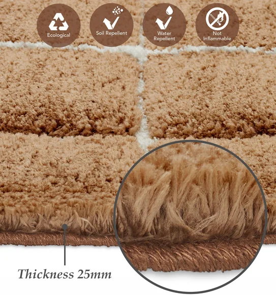 Masai Abstract Shaped Carpet Camel