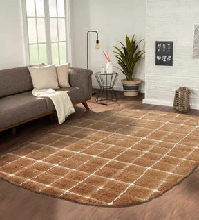 Masai Abstract Shaped Carpet Camel