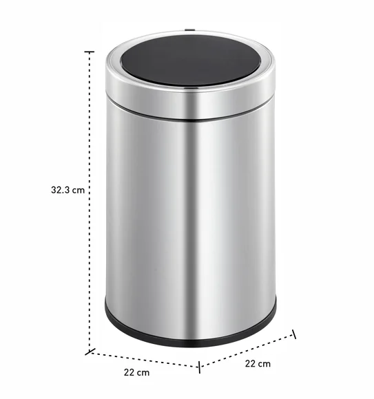 Eko 9286R DOCOMO Smart Sensor Sensor Bin Metallic