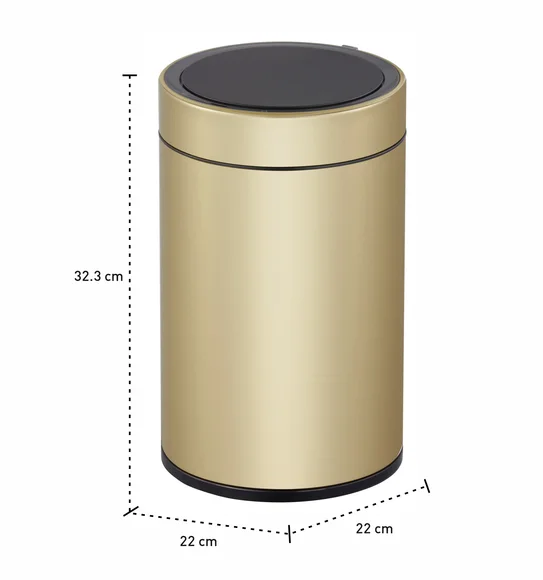 Eko 9286R DOCOMO Smart Sensor Sensor Bin Champagne Gold