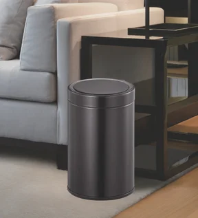 Eko 9286R DOCOMO Smart Sensor Sensor Bin Black Steel