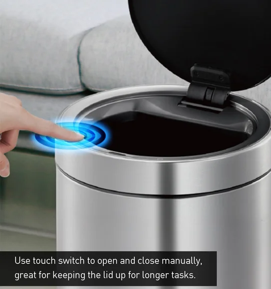 Eko 9286R DOCOMO Smart Sensor Sensor Bin Metallic