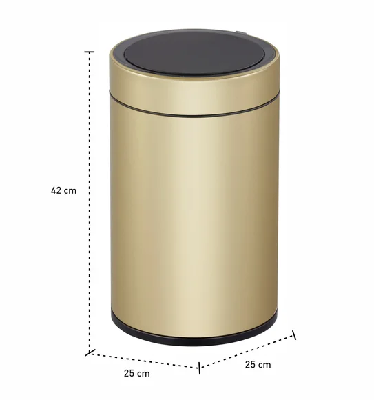 Eko 9286R DOCOMO Smart Sensor Sensor Bin Champagne Gold
