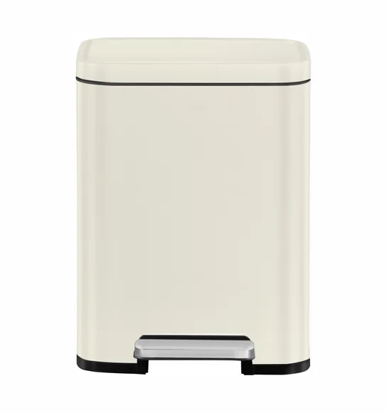 Eko 9361 Madison Fingerprint resistant Step Bin White