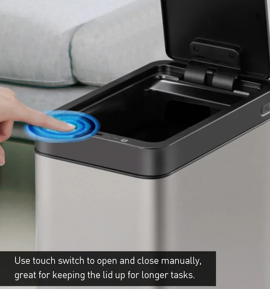 Eko 9230R Bravia Smart Sensor Sensor Bin Metallic
