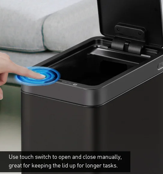 Eko 9230R Bravia Smart Sensor Sensor Bin Black Steel