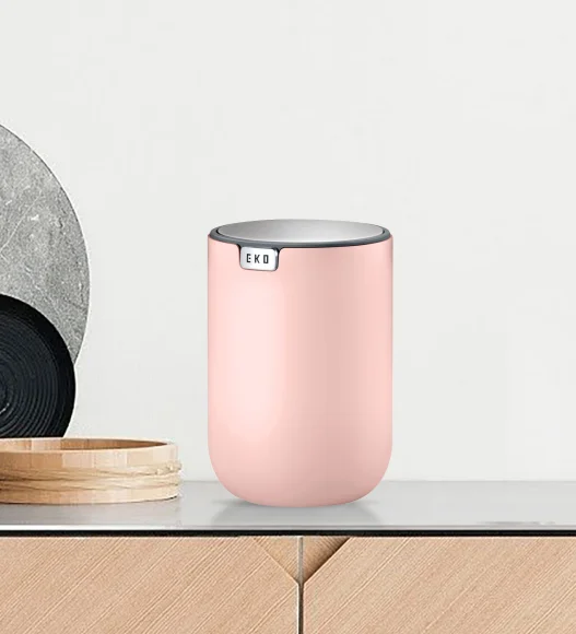 Eko 9206 Fandy Fingerprint Resistant Table Bin Pink